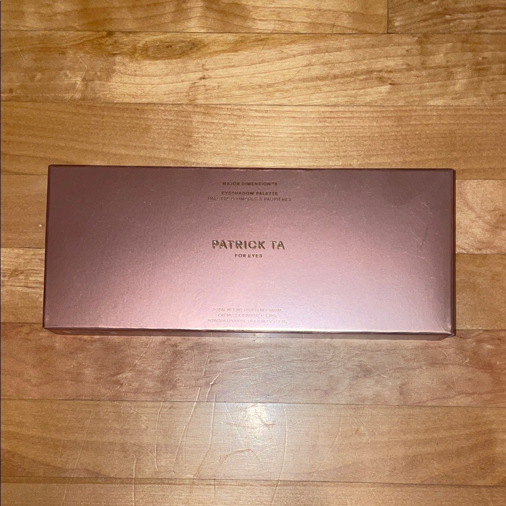 Patrick Ta Eyeshadow Palette - Rose Gold